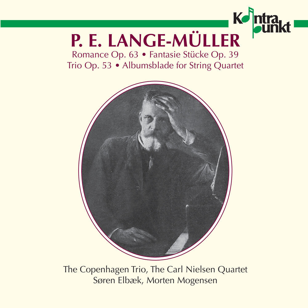 the album cover for Lange-Muller / Elbaek / Mogensen / Copenhagen Trio - Chamber Music