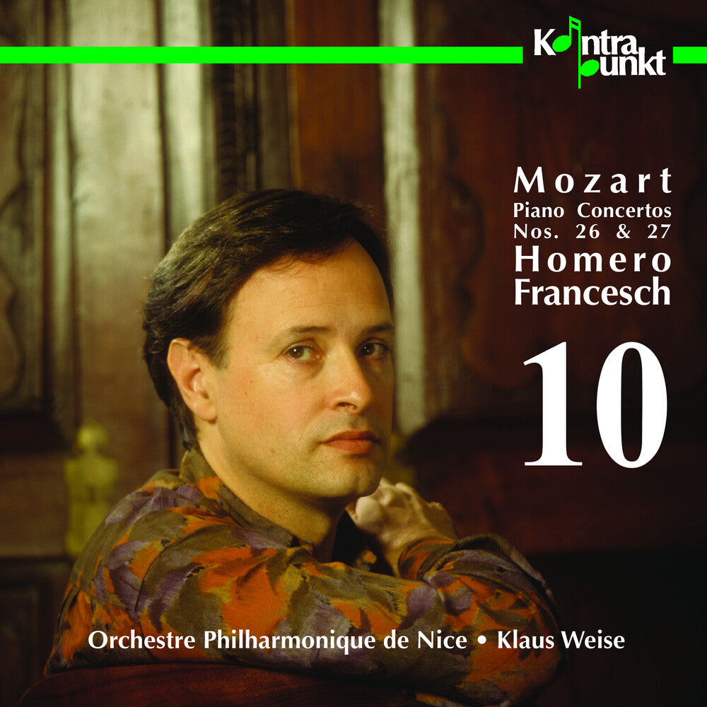 the album cover for Mozart / Weise / Francesch - Piano Concertos 26 &27