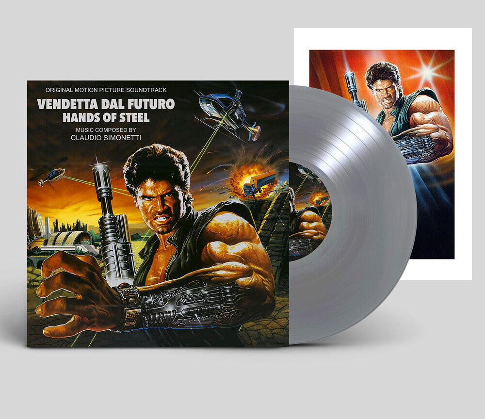Claudio Simonetti  (Ltd) - Hands of Steel (Vendetta Dal Futuro) (Original Motion Picture Soundtrack) [LP] Vinyl Record
