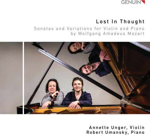 the album cover for Mozart / Unger / Umansky - Lost in Thought