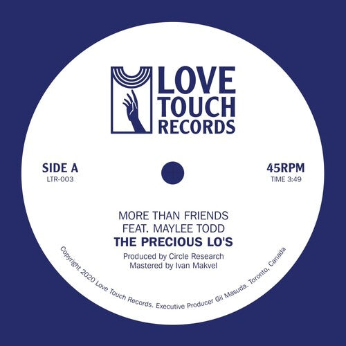 Precious Lo's - More Than Friends feat. Maylee Todd Vinyl Record