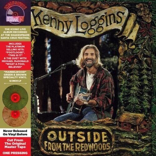 Kenny Loggins - Outside From The Redwoods (IEX) (Green Opeque & Brown Opeque) Vinyl Record