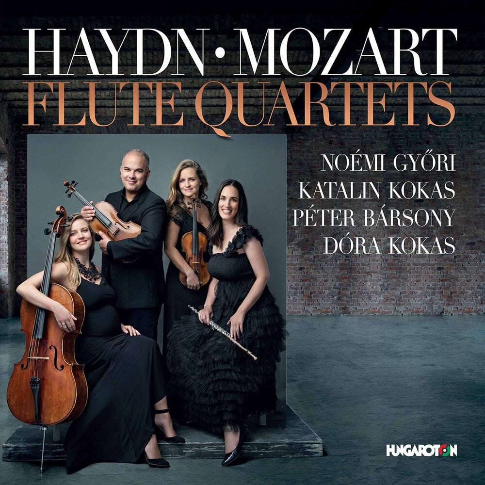 the album cover for Haydn / Gyori / Kokas - Flute Quartets