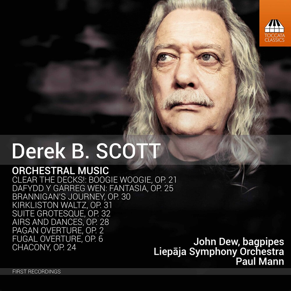 the album cover for Scott / Dew / Mann - Orchestral Music