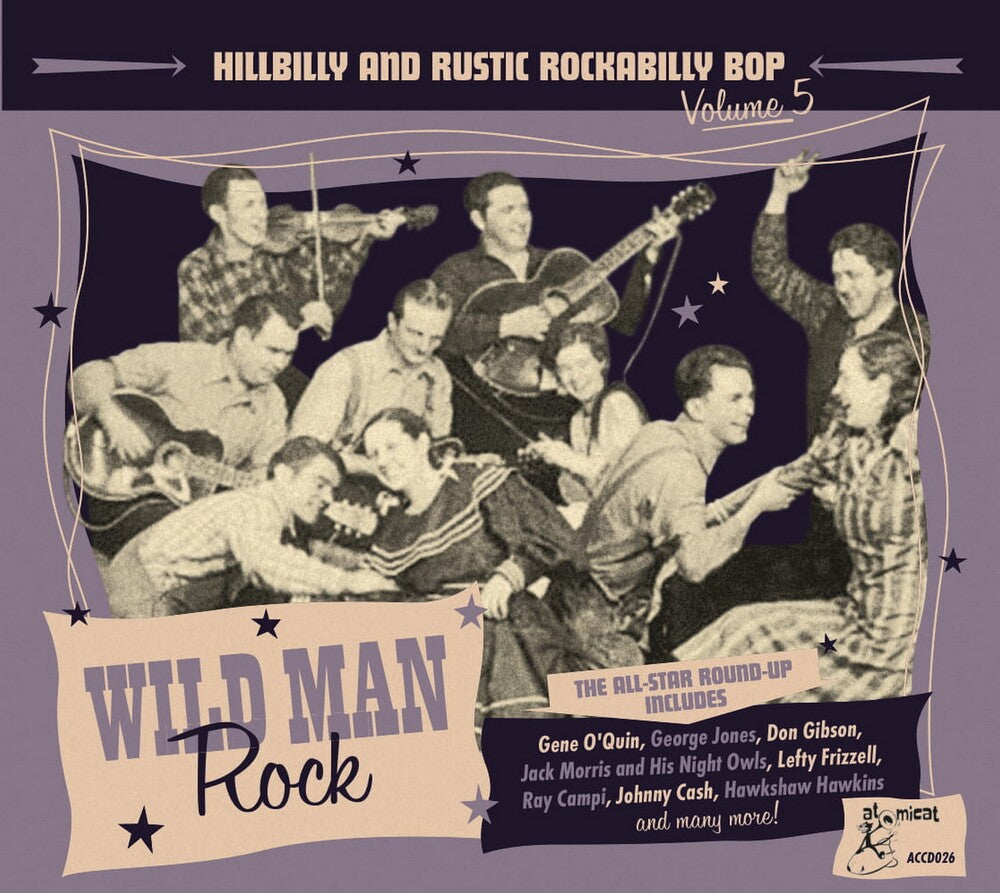 the album cover for Wild Man Rock / Various - Wild Man Rock (Various Artists)