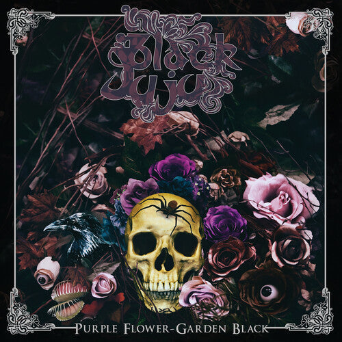 Black Juju - Purple Flower Garden Black Vinyl Record