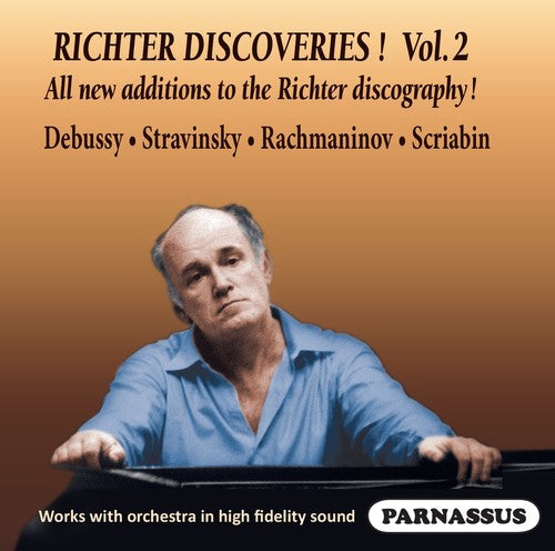 the album cover for Sviatoslav Richter - Richter Discoveries Volume 2