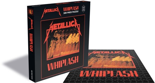 Metallica Whiplash (500 Piece Jigsaw Puzzle) - Metallica Whiplash (500 Piece Jigsaw Puzzle) - Games