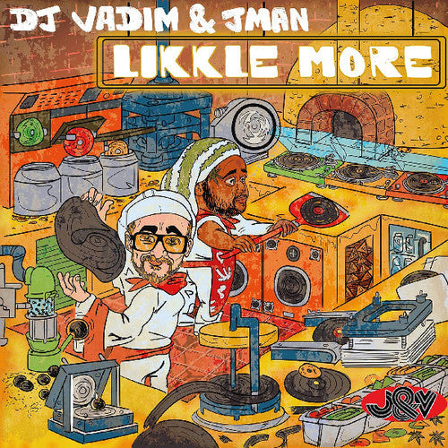 Dj Vadim & Jman-Likkle More - Likkle More [LP] Vinyl Record