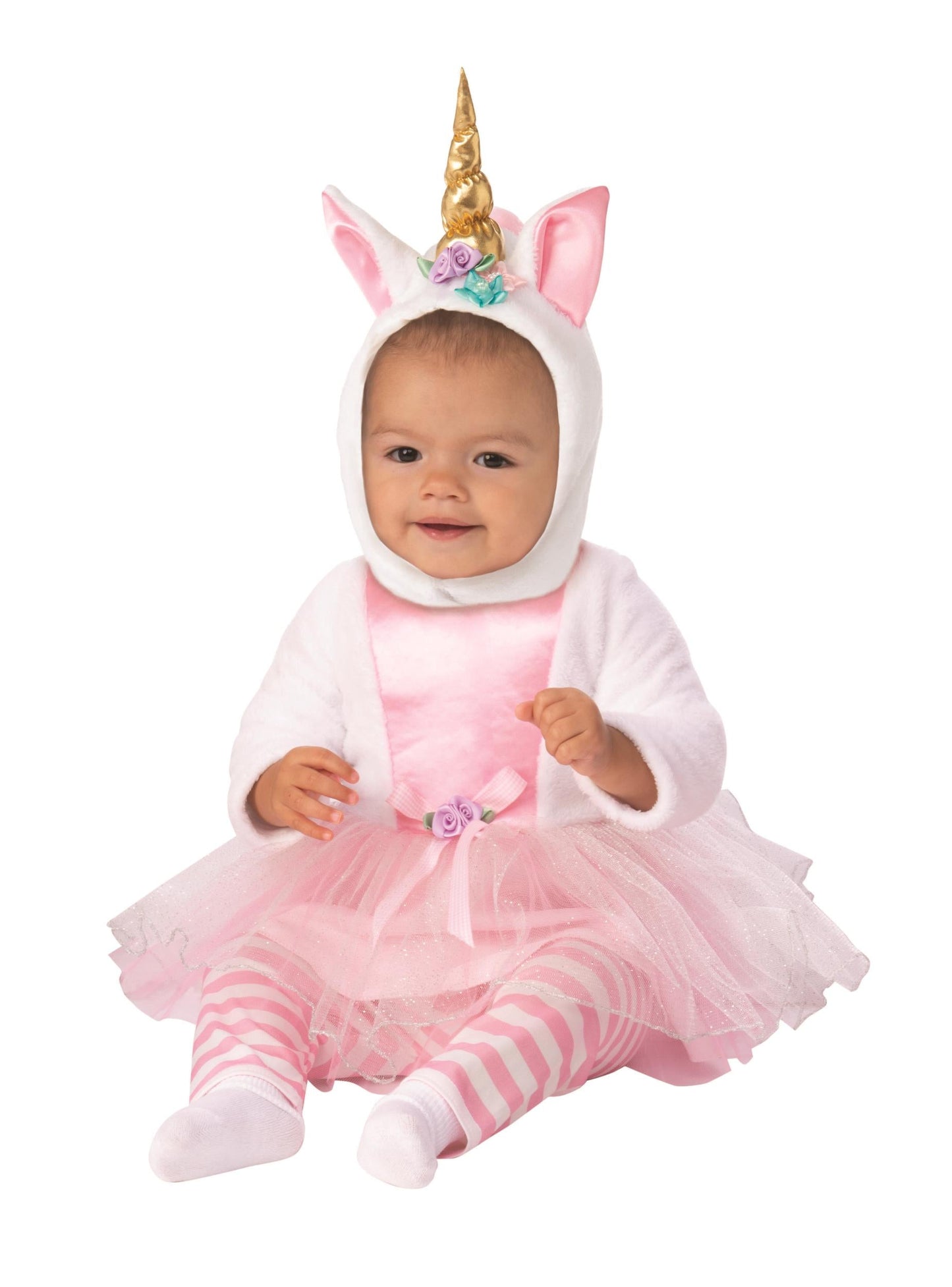 Pink Mythical Unicorn Princess Costume Toddler 12-24 months