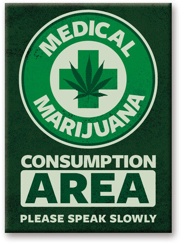 Weed Medical 2.5 X 3.5 Flat Magnet - Weed Medical 2.5 X 3.5 Flat Magnet - Special Products