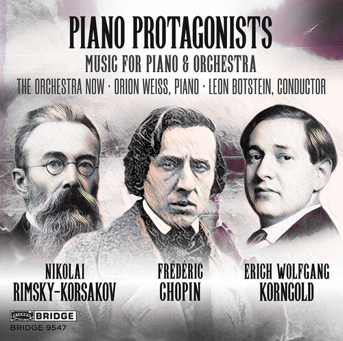 Chopin / Orchestra Now / Botstein - Piano Protagonists - Music CD