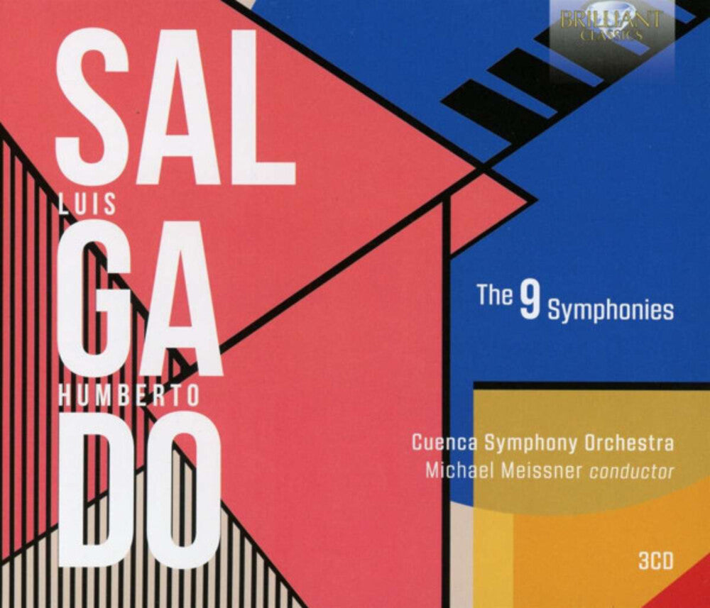 the album cover for Salgado / Cuenca Symphony Orch / Meissner - 9 Symphonies