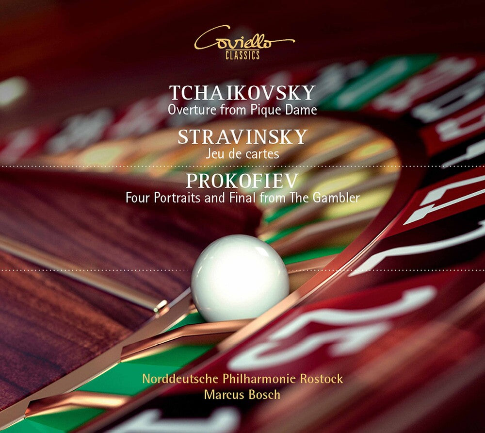 the album cover for Prokofiev / Bosch - Ouverture from Pique Dame