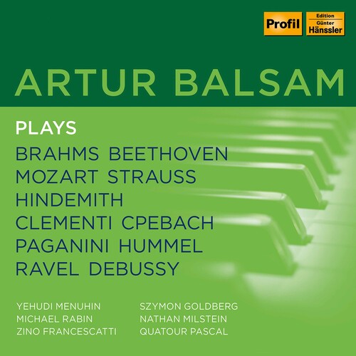 Artur Balsam Plays / Various - Artur Balsam Plays / Various - Music CD