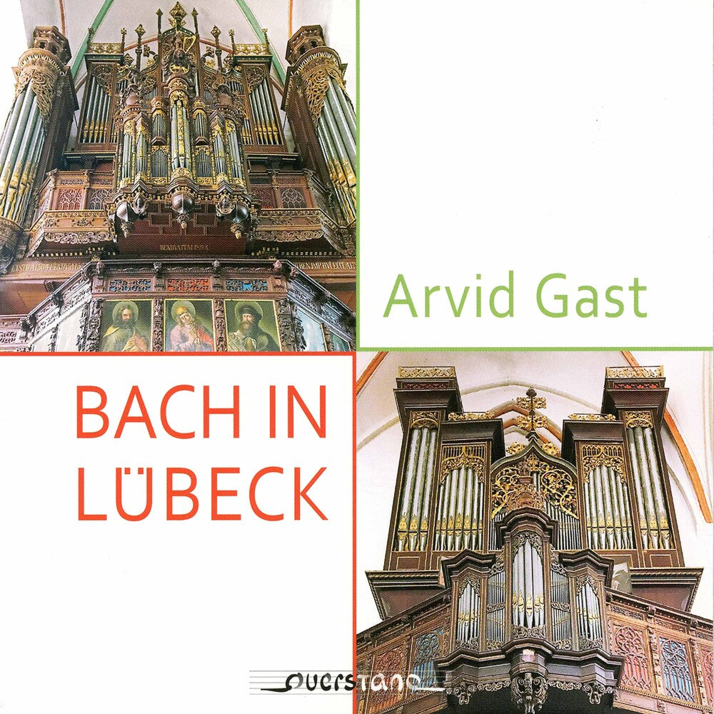 the album cover for J Bach .S. / Gast - Bach in Lubeck