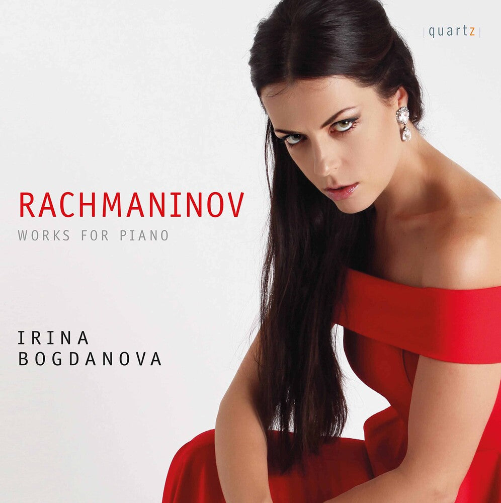the album cover for Rachmaninoff / Bogdanova - Works for Piano