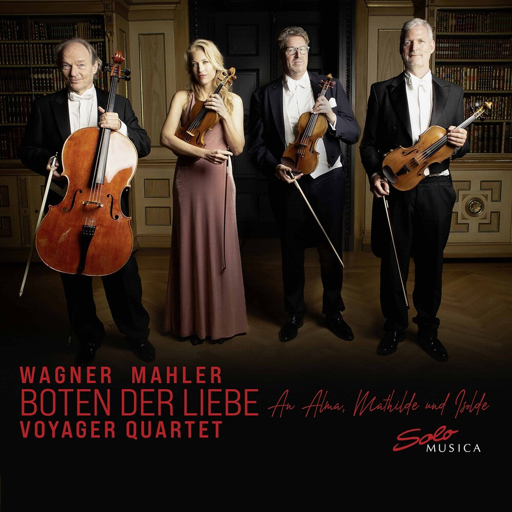 the album cover for Mahler / Voyager Quartet - Boten Der Liebe