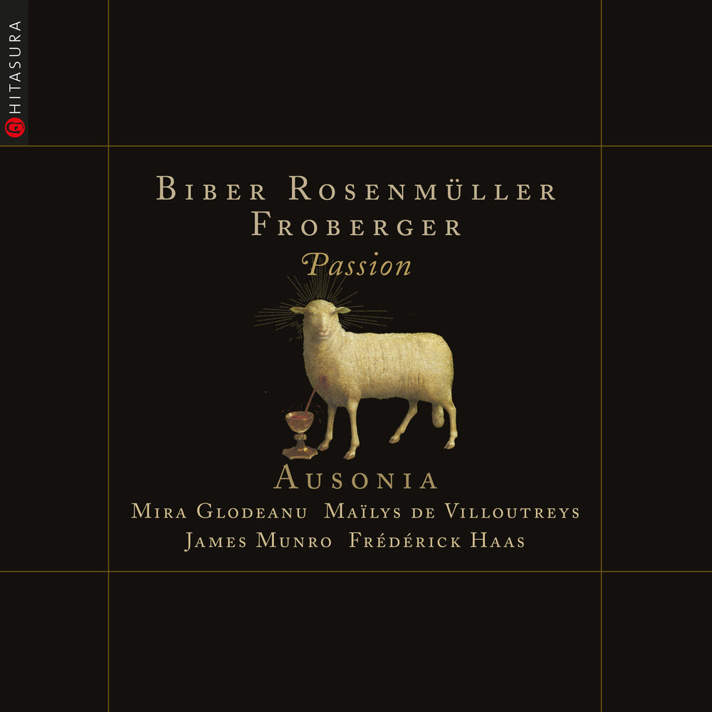 the album cover for Ausonia / Biber / Froberger - Passion