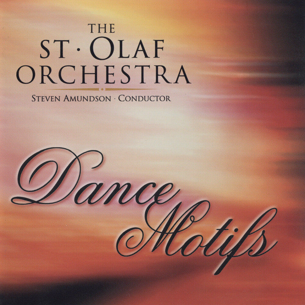 the album cover for St Olaf Orchestra / Amundson - Dance Motifs