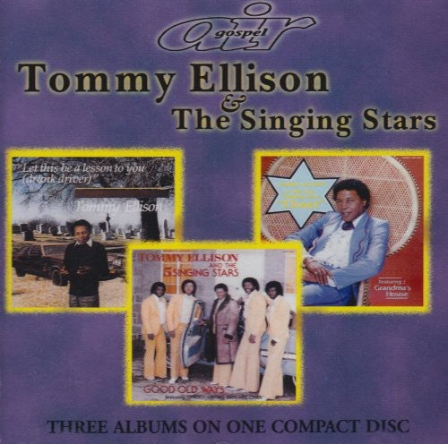 the album cover for Tommy Ellison - 3 Albums on 1 CD