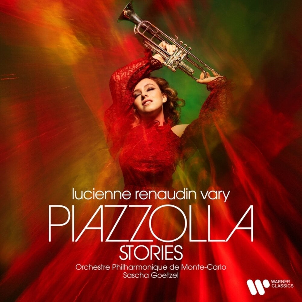 the album cover for Renaudin Lucienne Vary  / Orchestre Philharmonique - Piazzolla Stories [Digipak]
