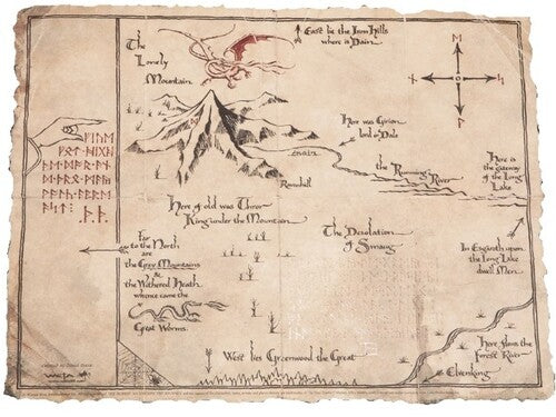 Other - Hobbit - Thorin's Map Art Print - Special Products