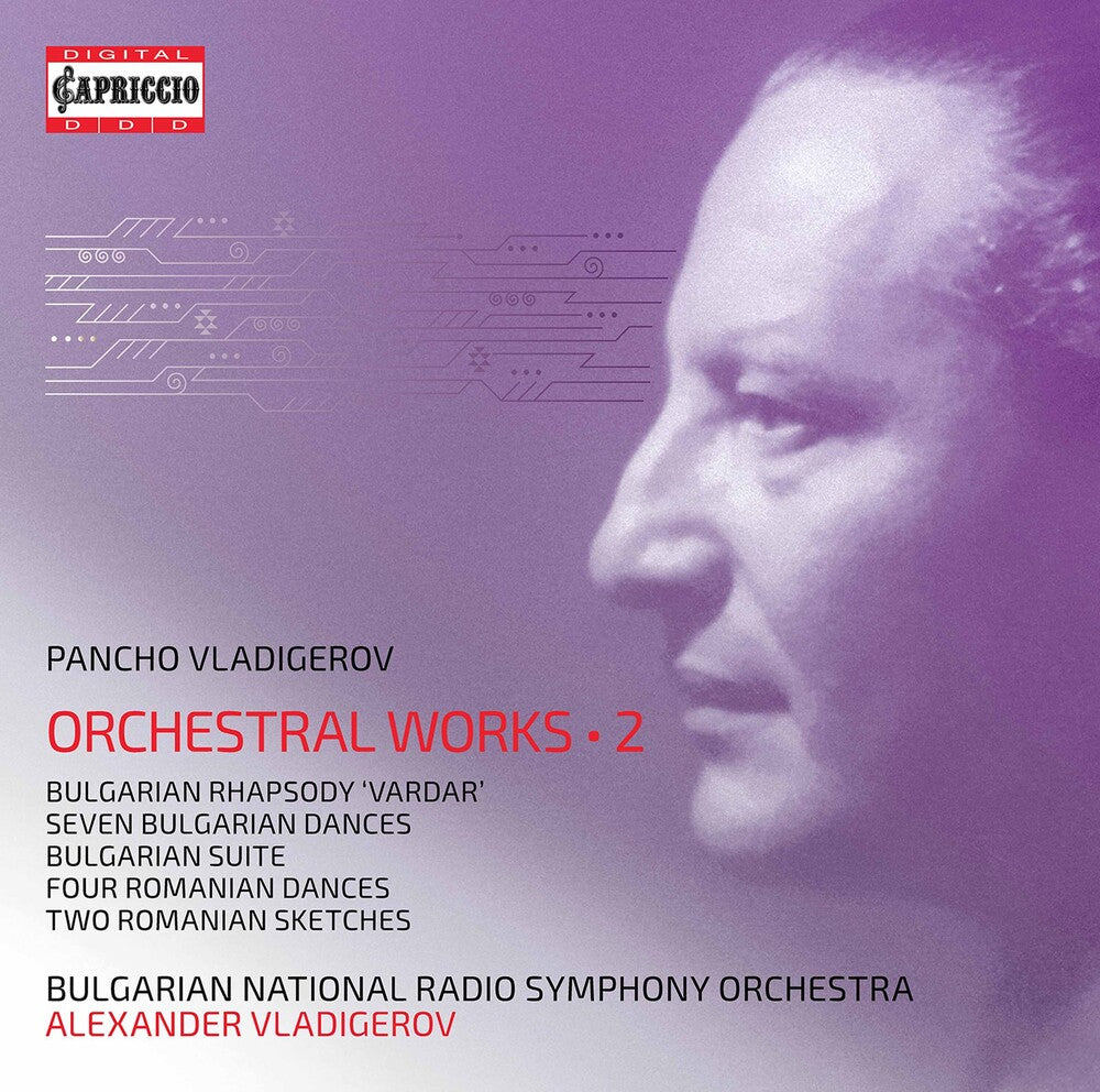 the album cover for Vladigerov / Bulgarian National Radio Symphony - Orchestral Works 2