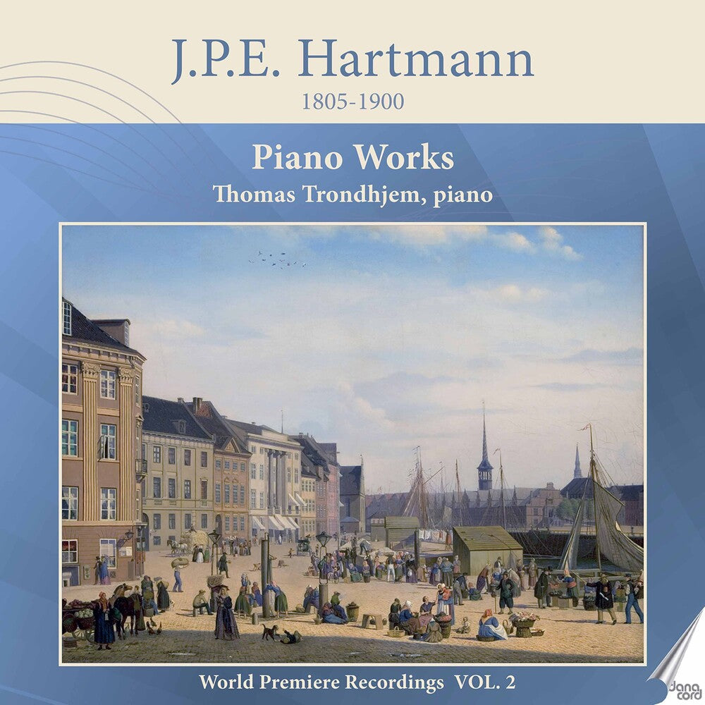 the album cover for Hartmann / Trondhjem - Piano Works 2