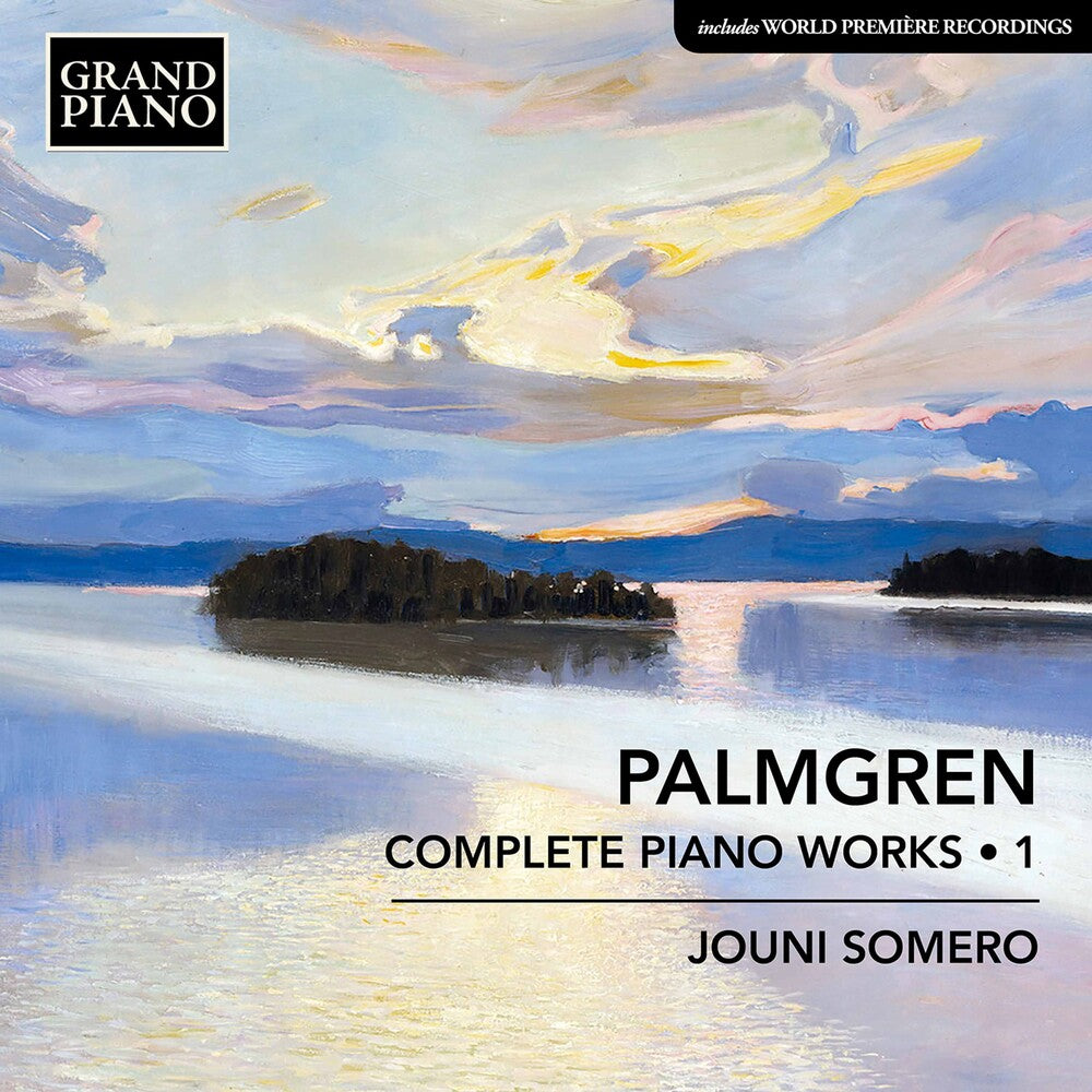 the album cover for Palmgren / Somero - Complete Piano Works 1