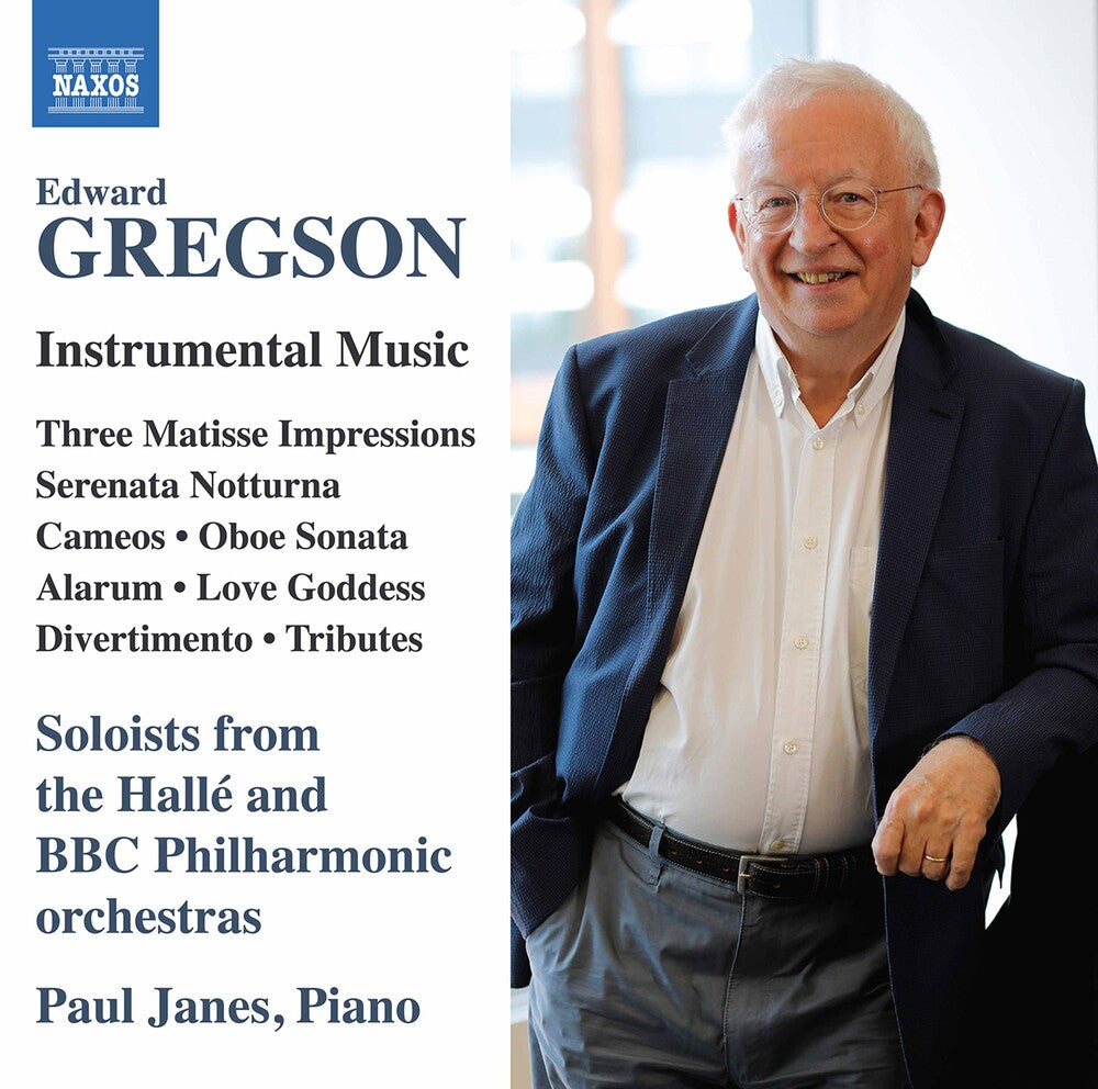 the album cover for Gregson / Janes - Instrumental Music