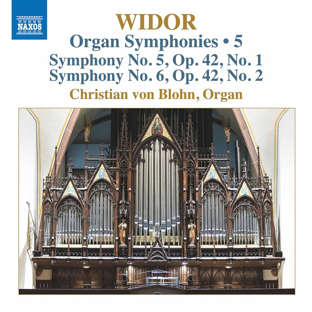 the album cover for Widor / Blohn - Organ Symphonies