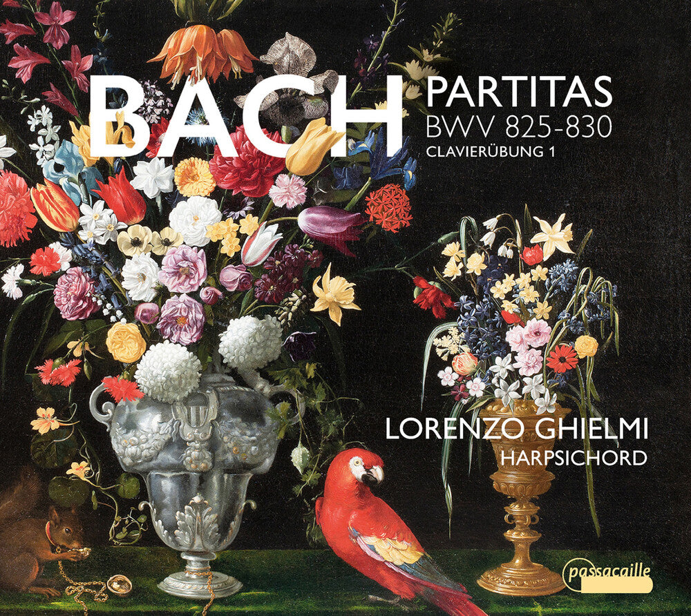 the album cover for J Bach .S. / Ghielmi - Partitas BWV 825-830