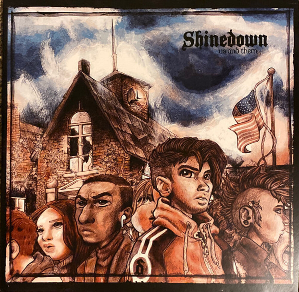 Shinedown - Us And Them [Limited Edition Clear Purple 2LP] Vinyl Record