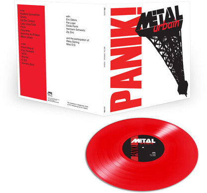 Metal Urbain - Panik! (Red) Vinyl Record