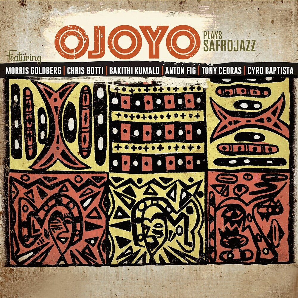 the album cover for Ojoyo - Plays Safrojazz