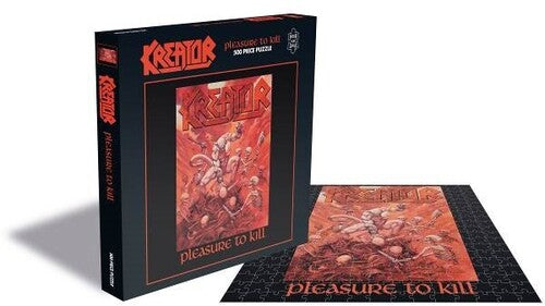 Kreator Pleasure To Kill (500 Piece Jigsaw Puzzle) - Kreator Pleasure To Kill (500 Piece Jigsaw Puzzle) - Games