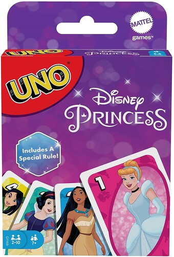 Uno Disney Princess - Uno Disney Process - Games