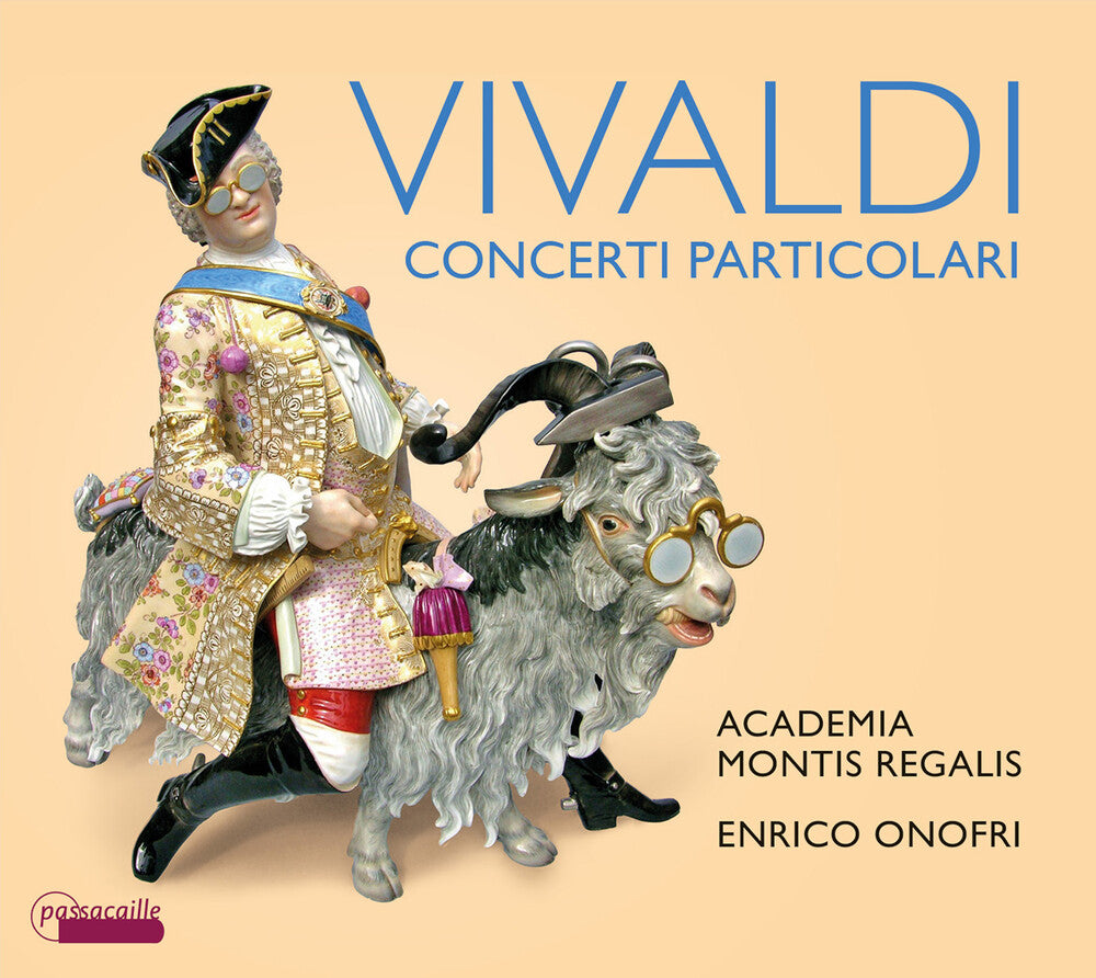 the album cover for Vivaldi / Academia Montis Regalis / Onofri - Concerti Particolari