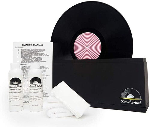 Big Fudge Bfrf101us Record Friend Clean Sys Black - Big Fudge Bfrf101us Record Friend Clean Sys Black - Vinyl Accessories