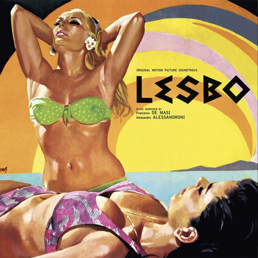 De Francesco Masi  (Blk) (Ltd) (Ita) - Lesbo / O.S.T. (Blk) [Limited Edition] (Ita) Vinyl Record