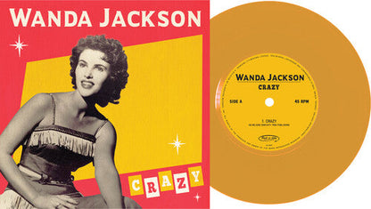 Wanda Jackson - Crazy [Gold 7-inch] Vinyl Record