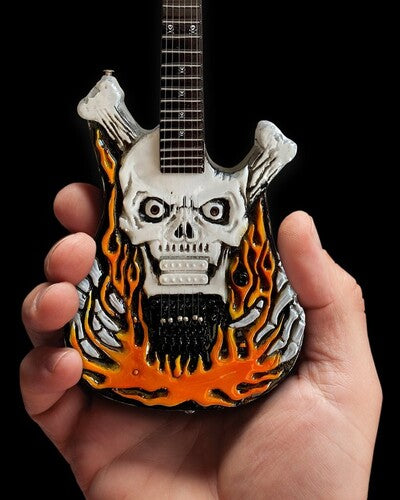 Axe Hvn Gl155 George Lynch Dokken Flaming Skull Mi - Axe Hvn Gl155 George Lynch Dokken Flaming Skull Mi - Collectibles