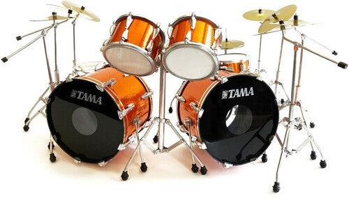 Axe Hvn Lars Ulrich Metallica Tama Orange Drum Kit - Axe Hvn Lars Ulrich Metallica Tama Orange Drum Kit - Collectibles