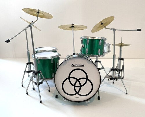 Axe Hvn Jb-501 John Bonham Led Zep Grn Spk Drm Kit - Axe Hvn Jb-501 John Bonham Led Zep Grn Spk Drm Kit - Collectibles