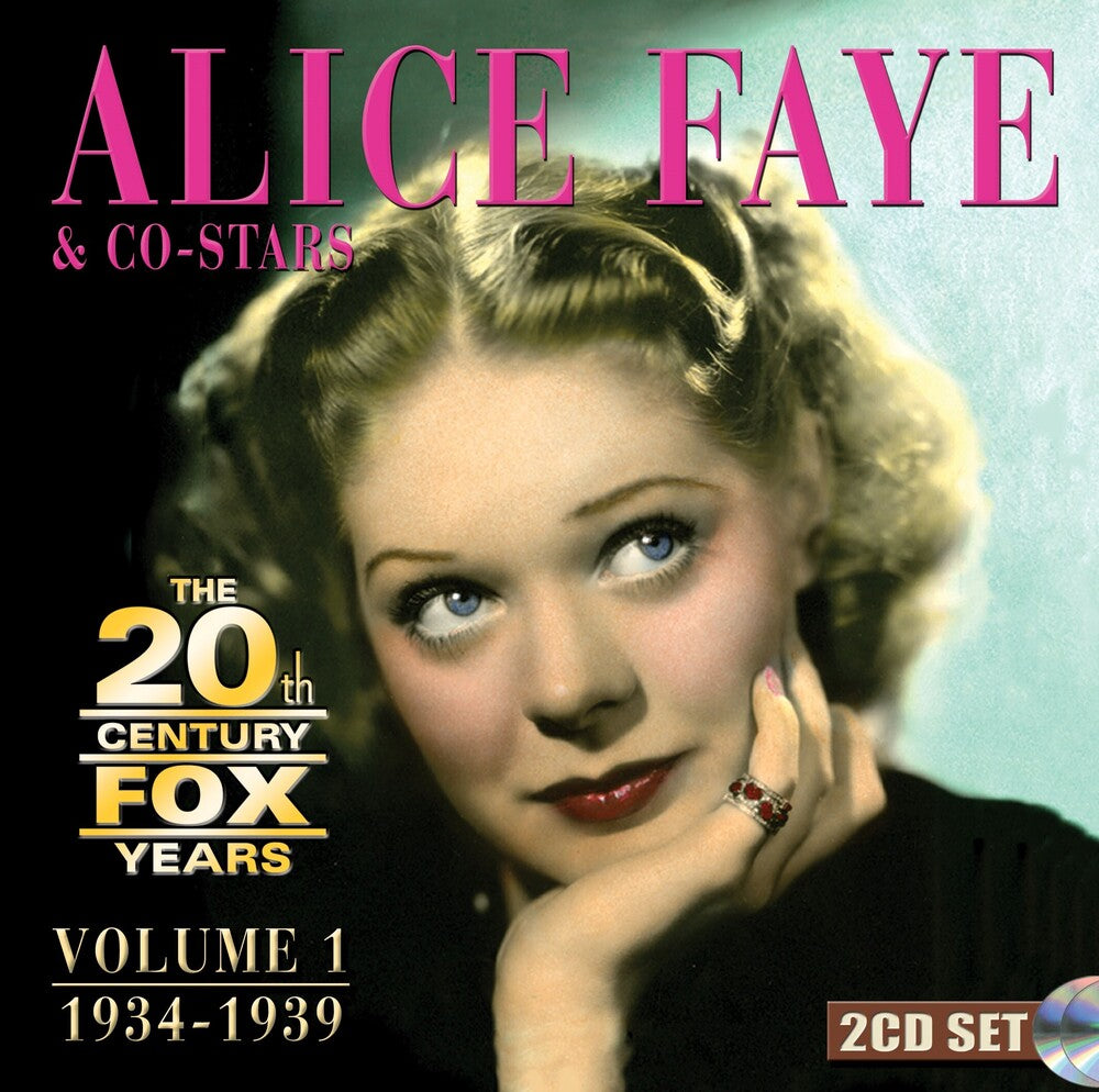 the album cover for Alice Faye - 20th Century Fox Years Volume 1: 1934-1939