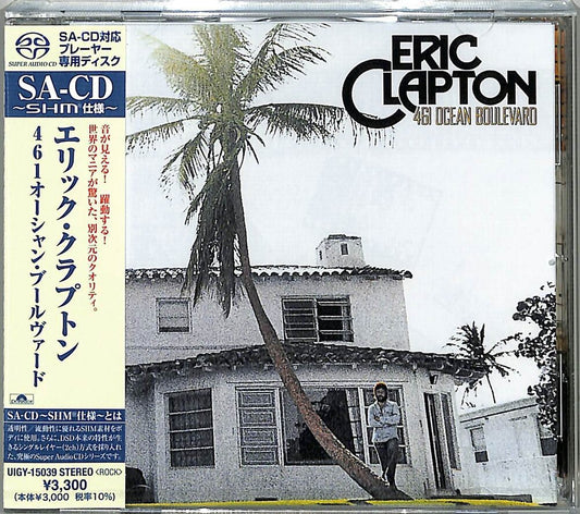 the album cover for Eric Clapton - 461 Ocean Boulevard (Shm) (Jpn) (Sl)