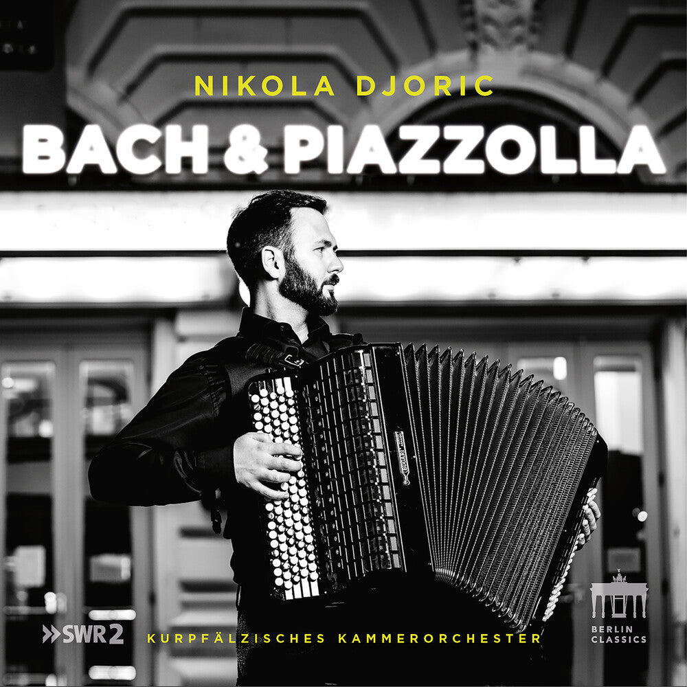 the album cover for Piazzolla / Kurpfalzisches Kammerorchester - Accordian Works