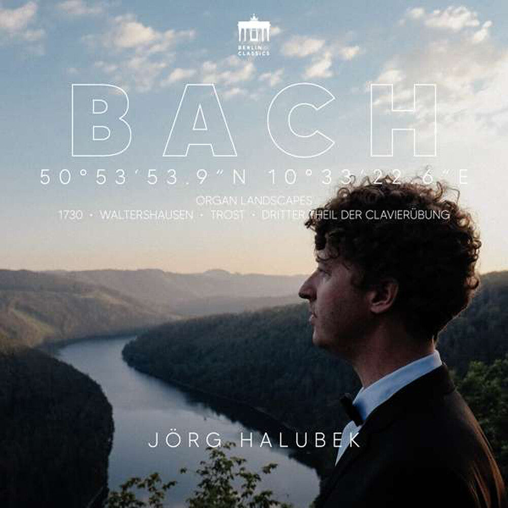 the album cover for J Bach .S. / Halubek - 50 53 53 9 N 10 33 22 6 E (2pk)