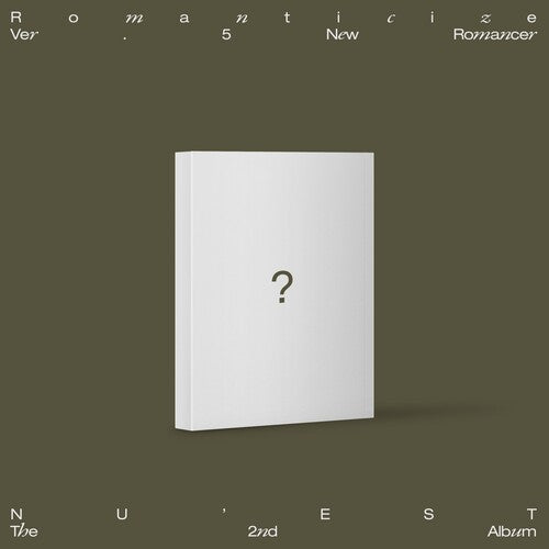 Nu'est - 2nd Album Romanticize (new Romancer Version) - Music CD